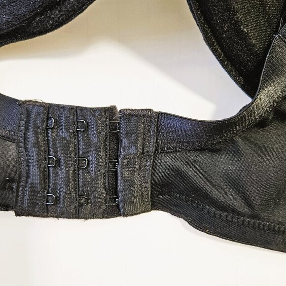 Secret Treasures Black Full Coverage Bra, Underwire Size 42DD - Picture 5 of 6